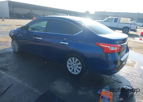 2018 Nissan Sentra S z USA, uszkodzony, nr VIN 3N1AB7AP3JY302685